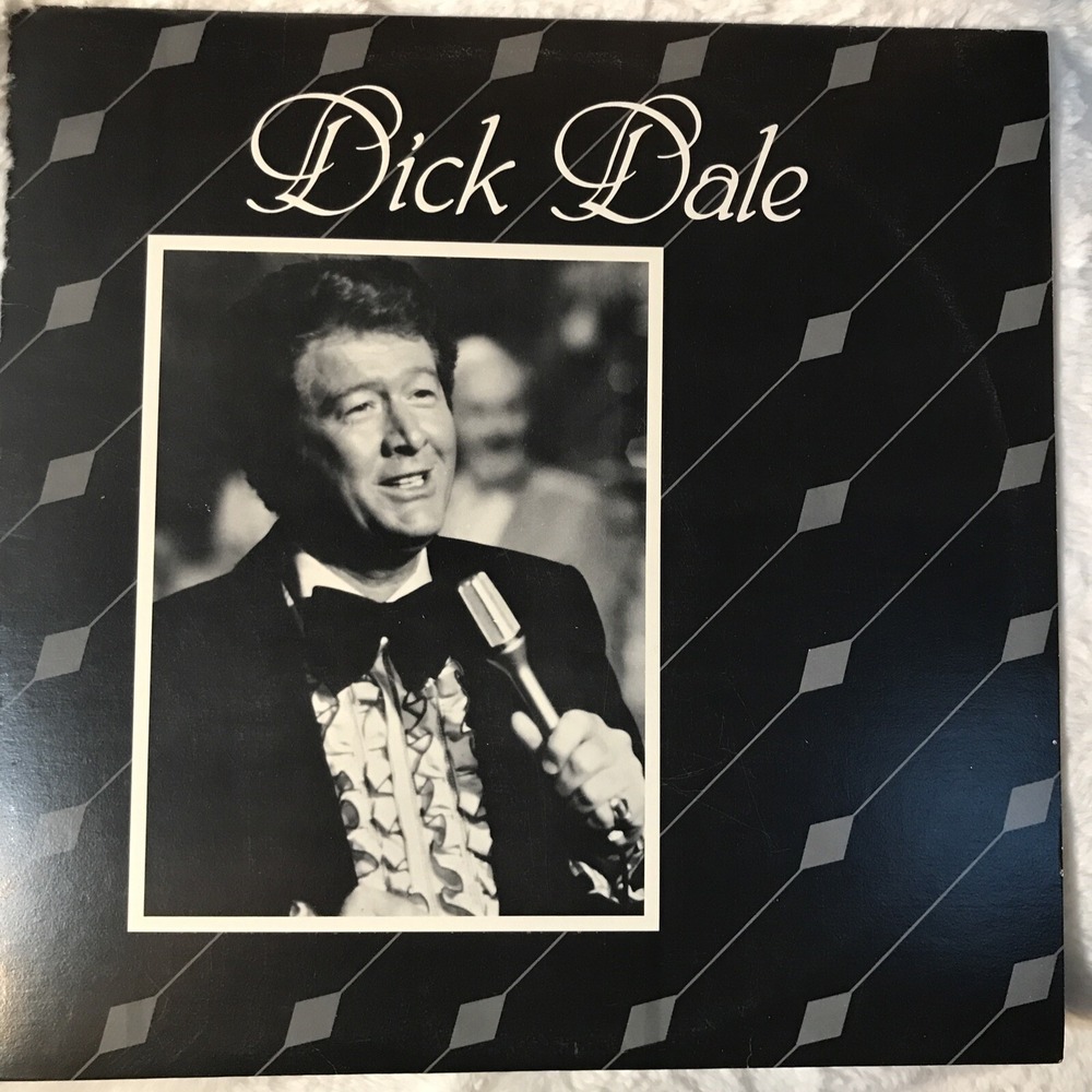 Dick Dale self titled AUTOGRAPHED  33 vinyl LP Cobblestone record Macola